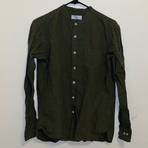 Military Style Button Down